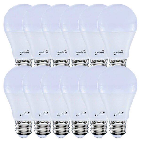 SaticShield LED Light Bulbs, 2700 Kelvin, warm temperature, 9 watts, Satic, low dirty electricity